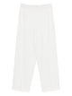 Fabiana Filippi White Viscose Polyamide Elastane Trousers