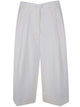 Fabiana Filippi Cream Pleated Detail Trousers