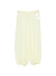 The Frankie Shop Light Yellow Polyester Trousers