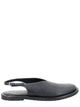 Studio Nicholson Blue Deerskin Micro Rubber Flats