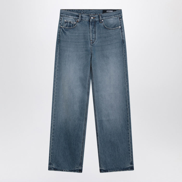Jacquemus Straight-Leg Jeans In Blue De-Nîmes Denim
