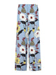 Marni Light Blue Viscose Trousers