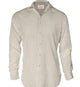 Mc2 Saint Barth Beige Long Sleeves Classic Shirt