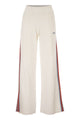 Autry Viscose Track Trousers With Side Stripes