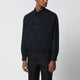 Lardini Blue Wool Shirt Jacket