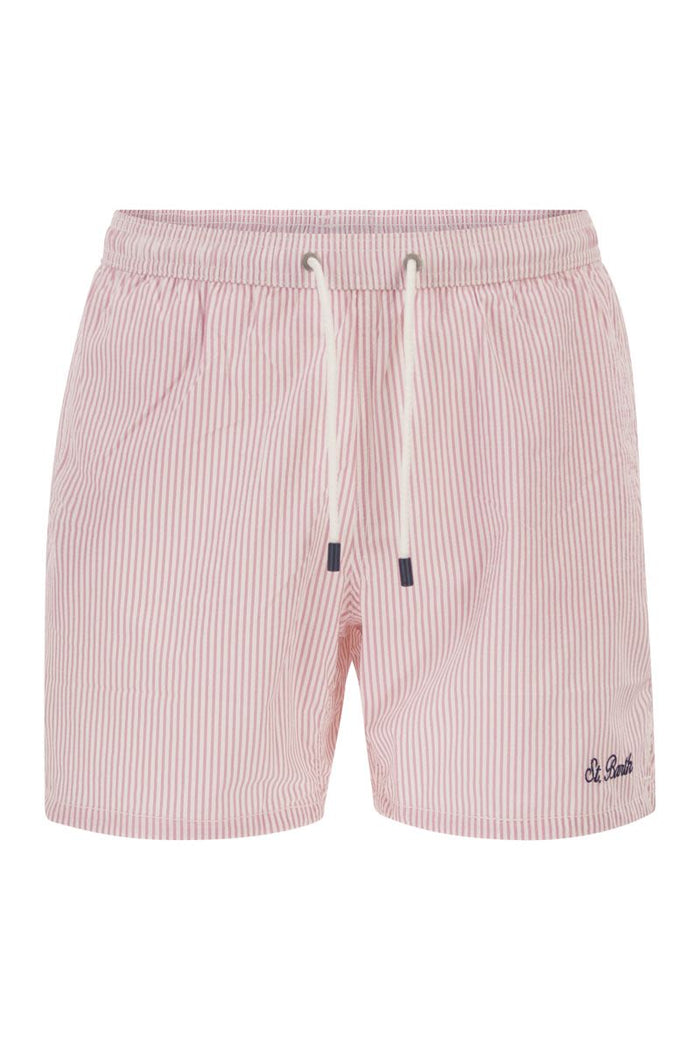 Mc2 Saint Barth Striped Swim Shorts