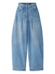 Jacquemus Le De Nimes Ovalo Pleated Jeans