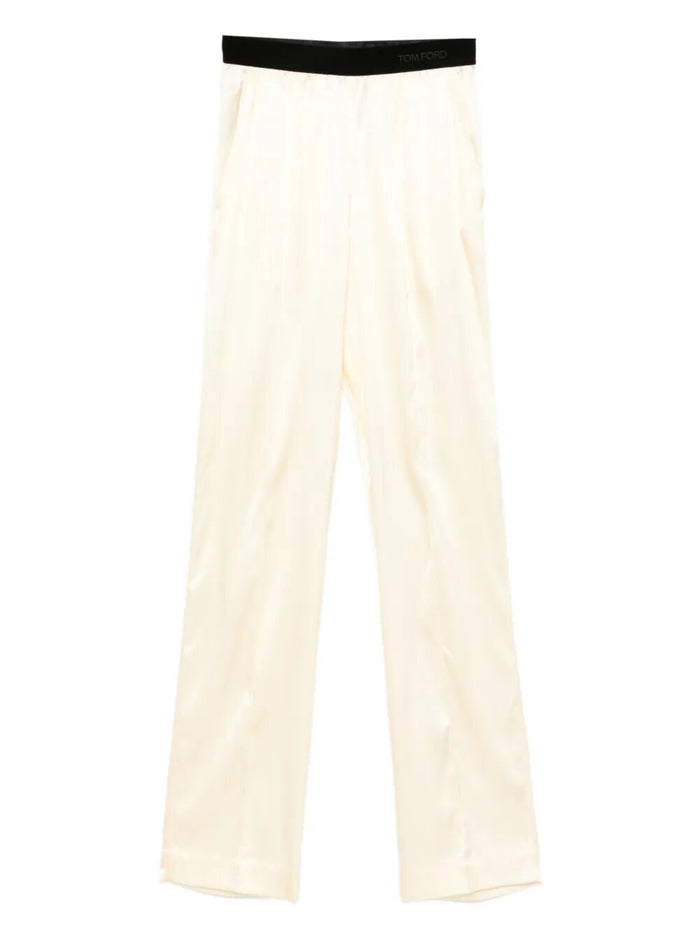 Tom Ford Stretch Silk Satin Pj Pants