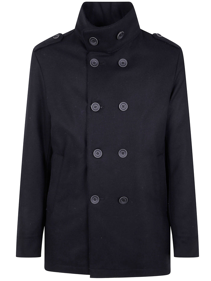 Herno "Military Short Peacoat" Coat