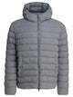 Herno Grey Hooded Rain Coat