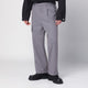 Oamc Peacemaker Grey Wool-Blend Trousers