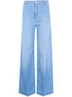 Seventy Light Denim Mixed Linen Jeans