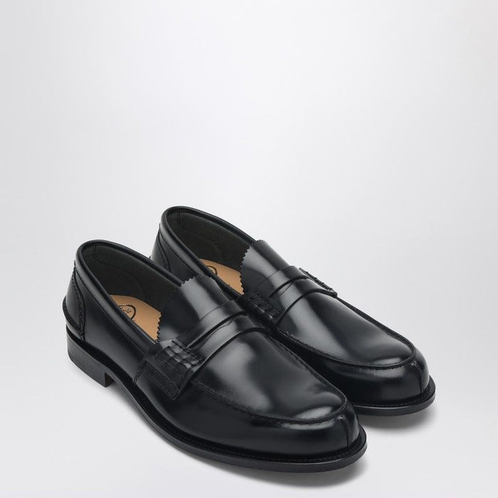 Church's Black Shiny Leather Pembrey Loafers