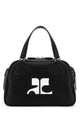 Courregès Black Leather Reedition Handbag