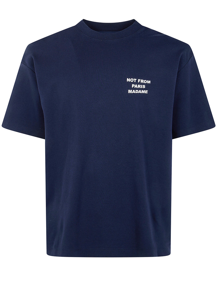 Drôle De Monsieur "Bold Slogan" T-Shirt