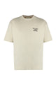 Drôle De Monsieur Slogan Cotton Crew-Neck T-Shirt
