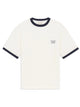 Drôle De Monsieur Contrasted Slogan T-Shirt