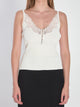 Self-Portrait Ribbed Tank Top