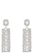 Self Portrait 'Multi Crystal Droplet' Earrings