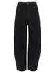 Self Portrait 'Black Barrel Leg' Jeans