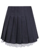 Self-Portrait Pleated Mini Skirt