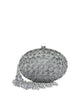 Self-Portrait Clutch With Crystals
