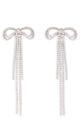 Self-Portrait Bow Drop Earrings