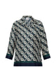 Casablanca Casablanca Monogrammed Pajama Top