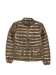 Herno Military Green Ultralight Nylon Bomber Jacket