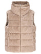 Herno Faux Fur Padded Sleveless Jacket