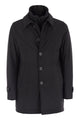 Herno Long Down Jacket With Buttons