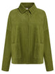 Furling By Giani Green Goat Suede Jacket