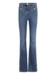 Elisabetta Franchi Cotton Blend Flare Jeans