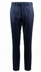 Tagliatore Blue Polyamide Trousers