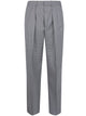 Tom Ford Jacquard Sharkskin Herringbone Double Pleat Pant