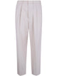 Tom Ford Wool Cashmere Silk Reps Double Pleat Pants