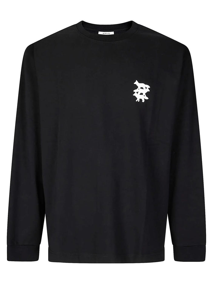 Maison Kitsuné Stunt Fox Long Sleeve Tshirt