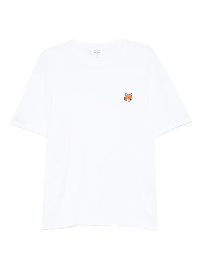 Maison Kitsuné Maison Kitsuné Fox-Head Patch T-Shirt