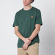 Maison Kitsuné Bottle Green Fox Head Regular-Fit T-Shirt