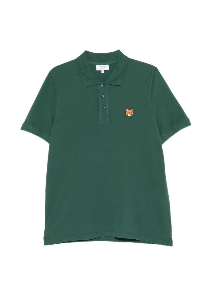 Maison Kitsuné Maison Kitsuné Fox-Patch Polo Shirt