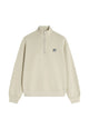 Maison Kitsuné Fox Head Comfort Half Zip Sweatshirt