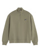 Maison Kitsuné Fox Head Comfort Half Zip Sweatshirt