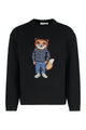 Maison Kitsuné Sweater With Round Neck In Wool