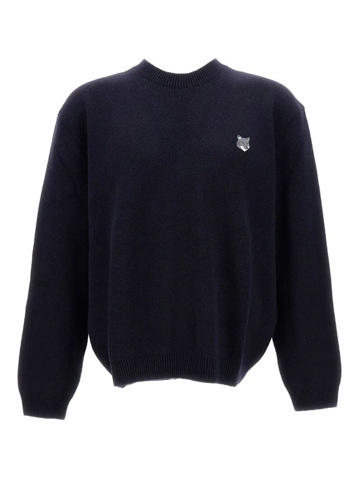 Maison Kitsuné Fox Head Milano Lambswool Jumper