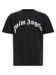 Palm Angels 'Curved Logo' T-Shirt