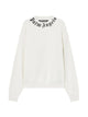 Palm Angels Neck Logo Regular Crew