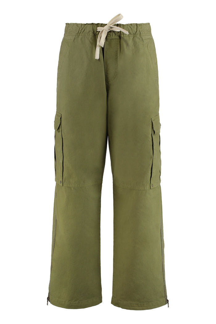 Palm Angels Olive Green Cargo Pants That Are Durable And Comfortable