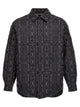 Palm Angels All Monogram Quilted Dover Jacket