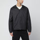 Purple Mountain Observatory Black Nylon Zip-Up Jacket