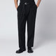 Purple Mountain Observatory Terrain Black Trousers In Cotton-Nylon Blend